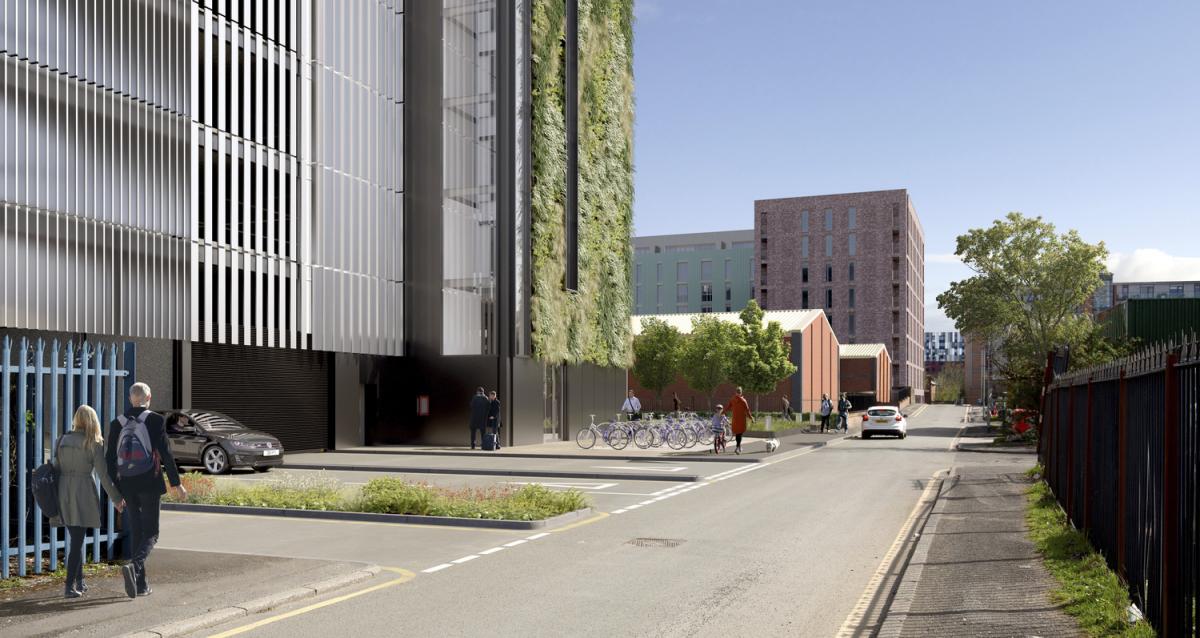 CGI of a street view