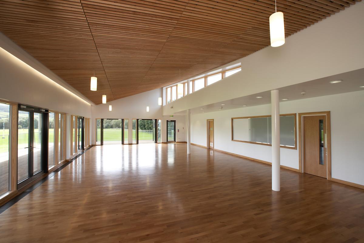 Monmouth School Sports Pavilion.