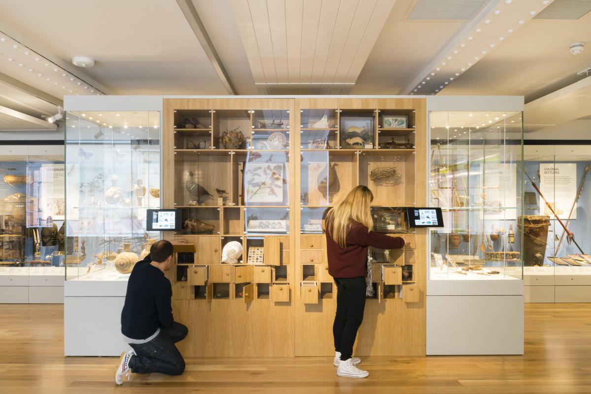 Museum exhibition space