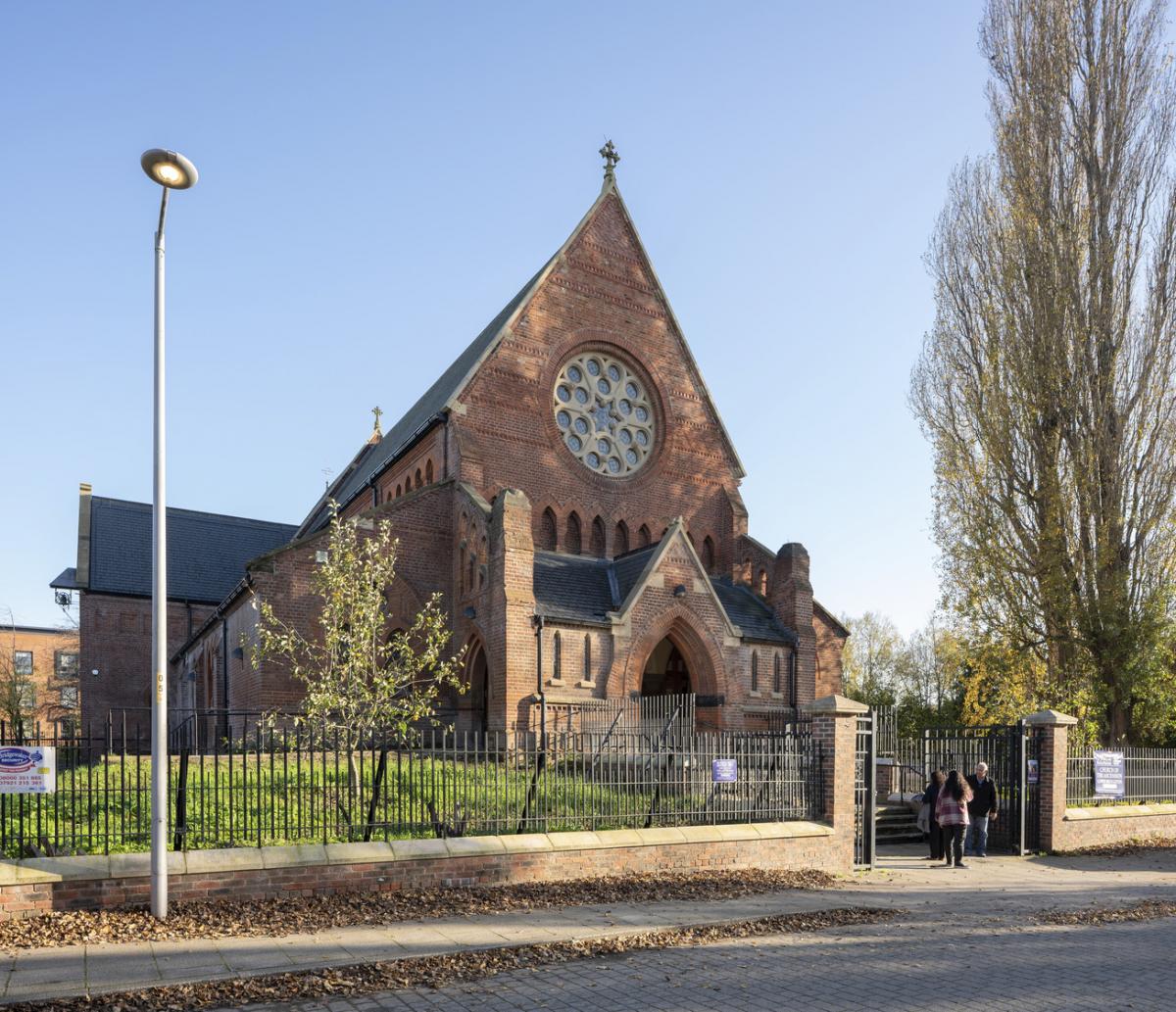 Exterior of a church