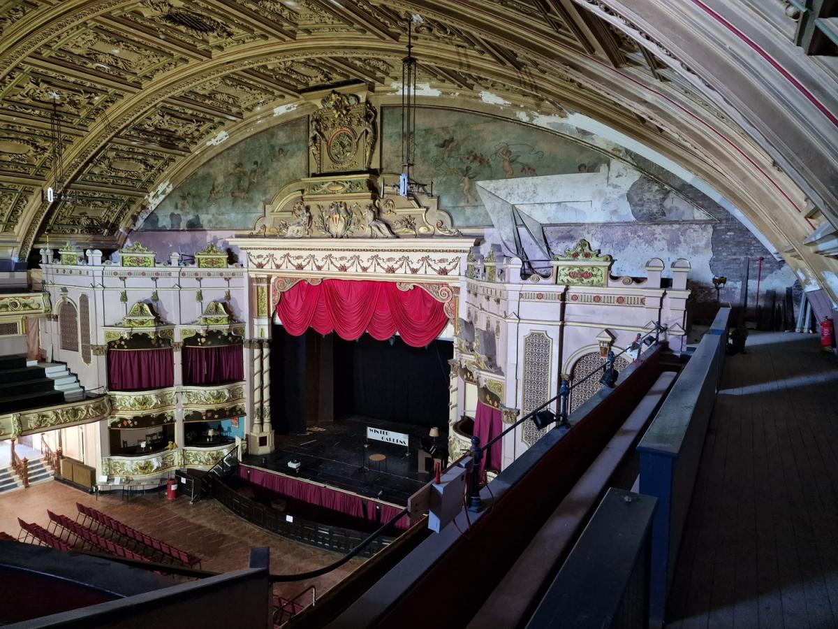 Interior of Morecambe Winter Gardens