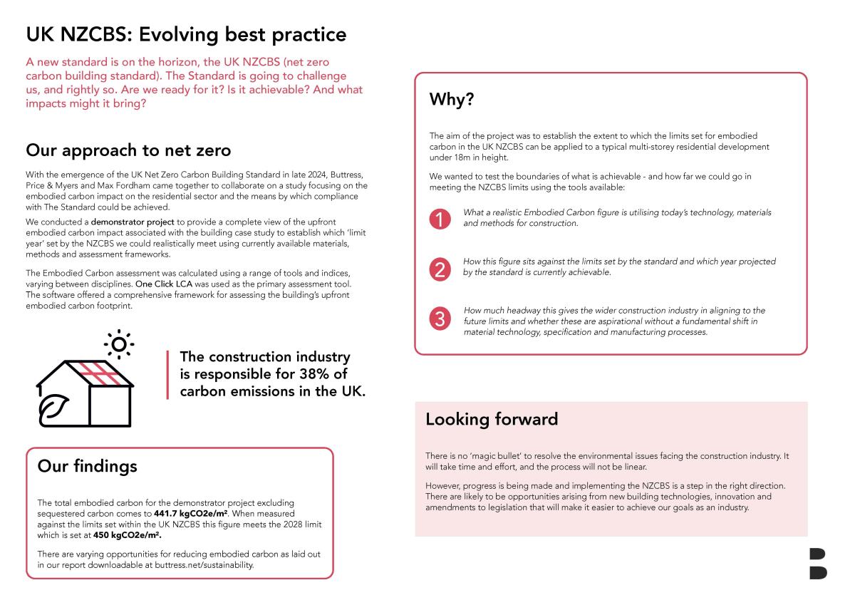 a flier that describes UK NZCBS as a black white and red graphic