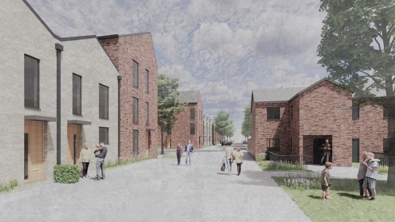 virtual image of residential grey mare lane 