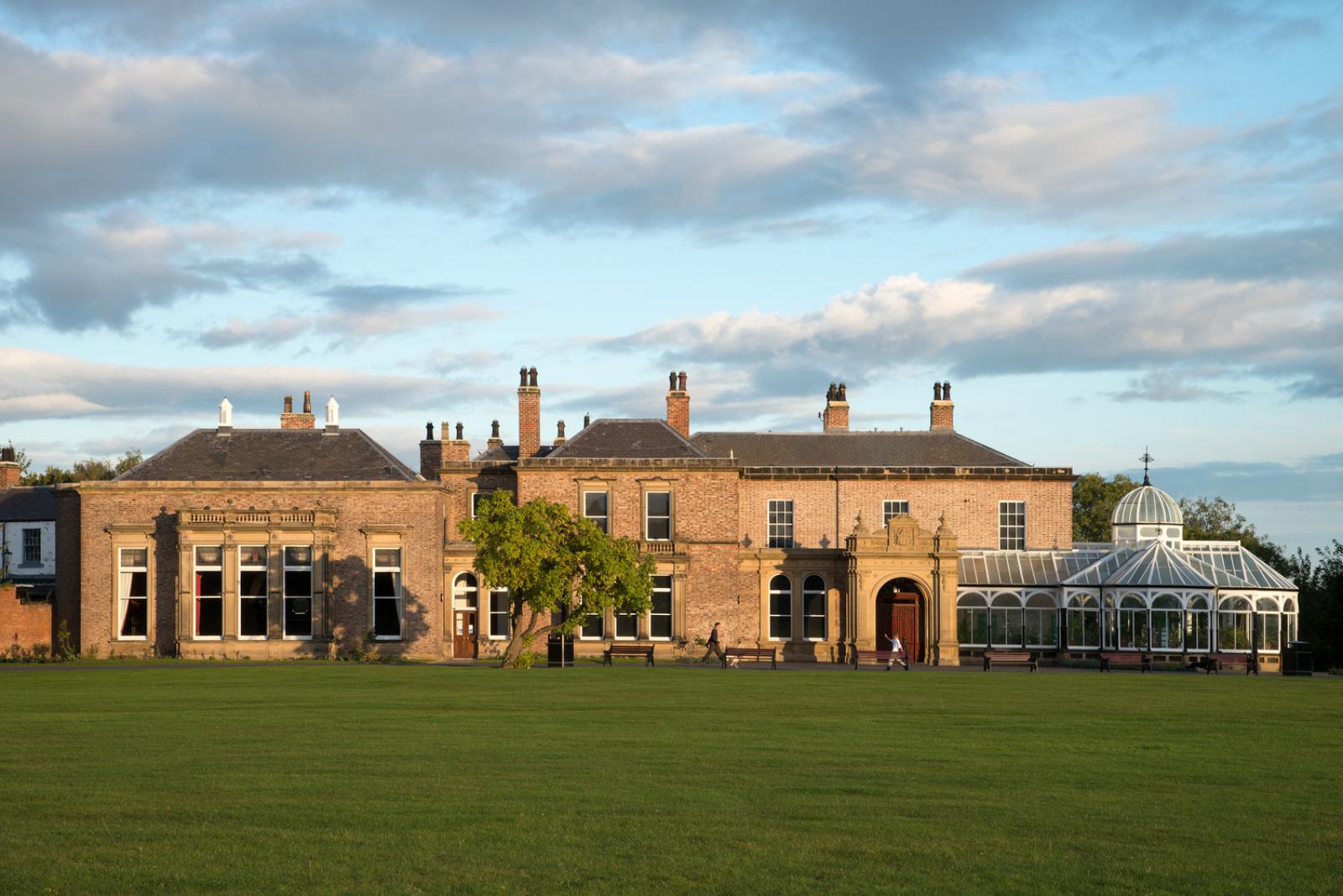 Exterior image of the Grade II listed Preston Park Museum.