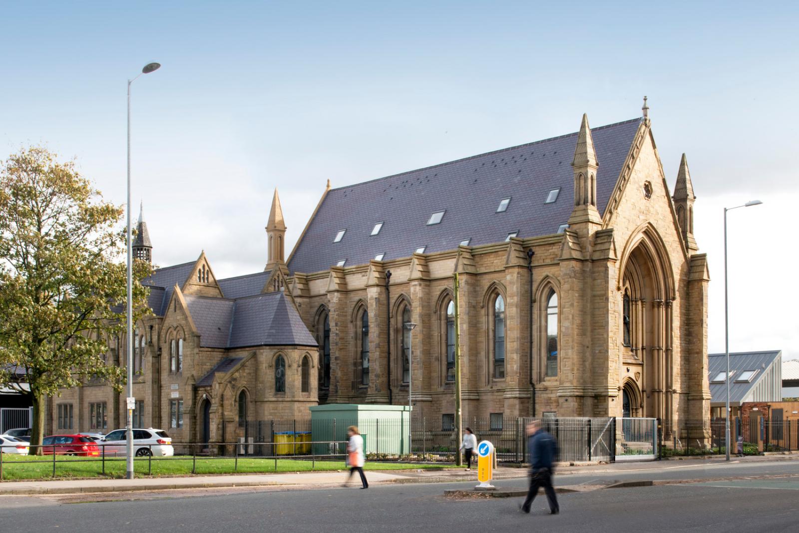 A restored historic chapel