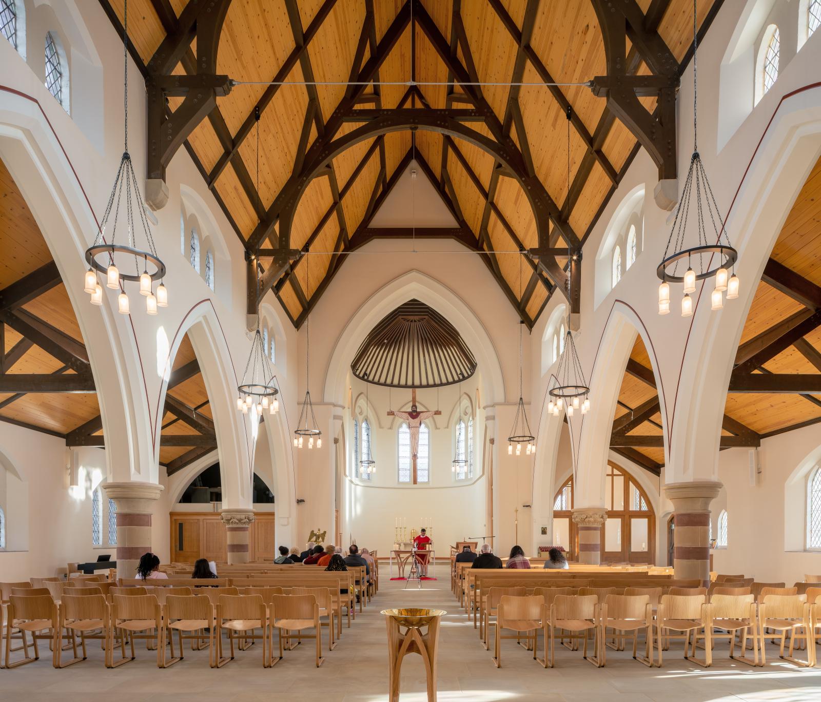 Interior room of Church of the Ascension.