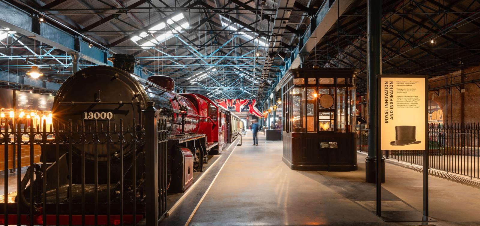 A view inside the Station Hall.