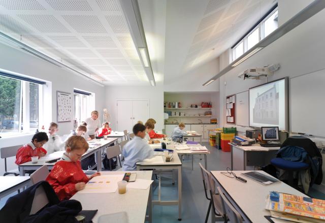 classroom with pupils at monmouth school