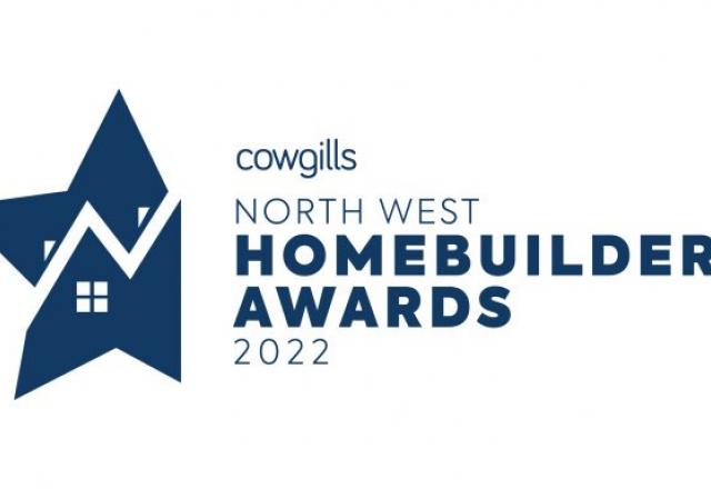 logo that reads 'cowgills north west homebuilder awards 2022'