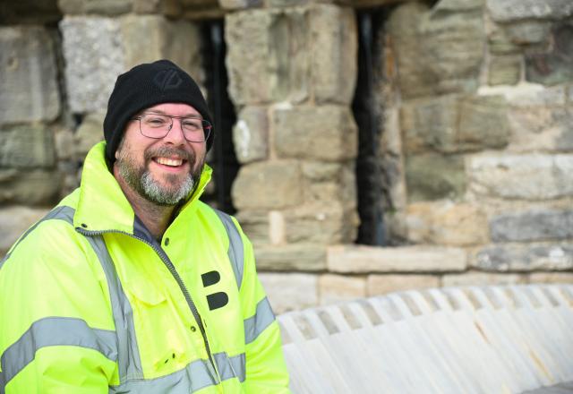 Stephen Anderson at Caernarfon Castle
