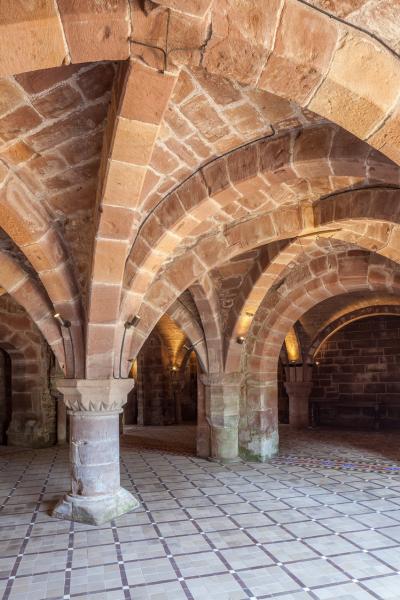 Image of a Grade I listed undercroft.