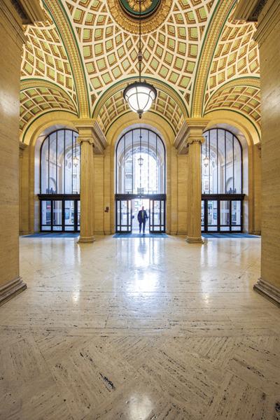 the arcade at the india buildings in liverpool