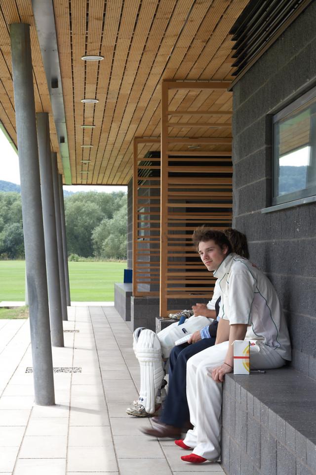 Monmouth School Sports Pavilion.