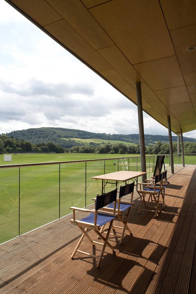 Monmouth School Sports Pavilion.