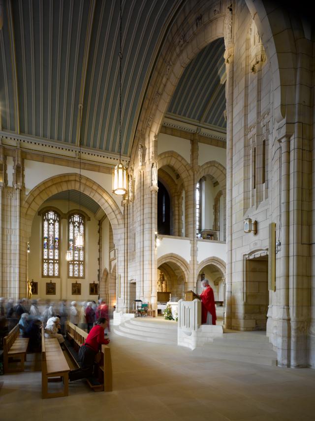 Interior of a church