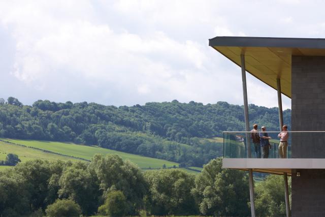 balcony at monmouth school overlooking greenland