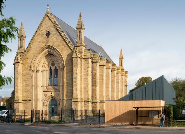 exterior of unitarian chapel