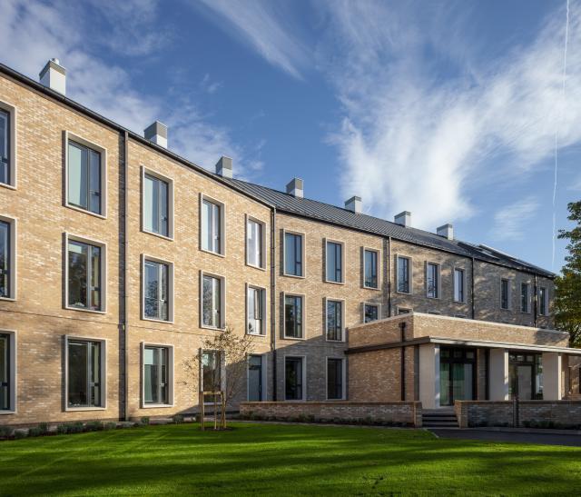 Exterior image of a school boarding house.