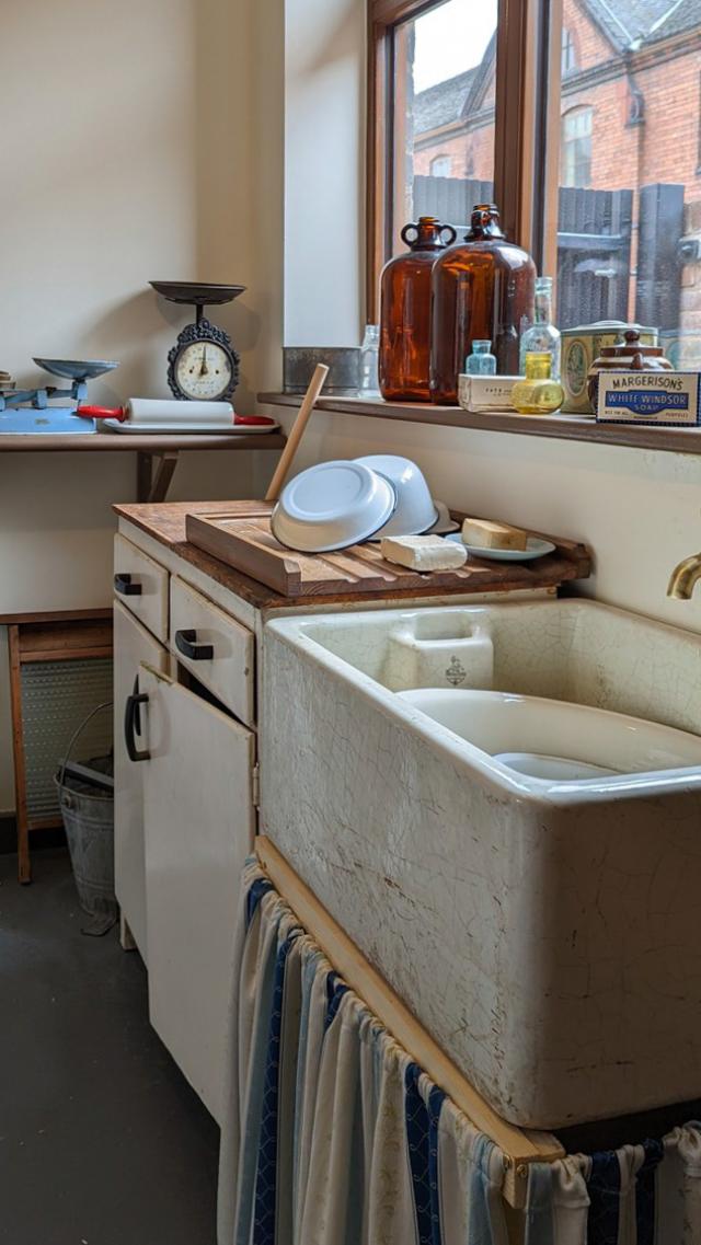 interior of middleport pottery workspace