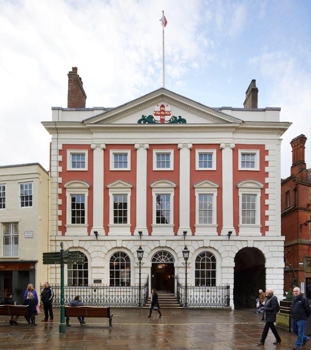 Exterior of York Mansion House