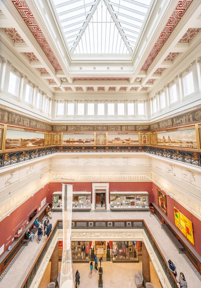 Interior of The Harris museum